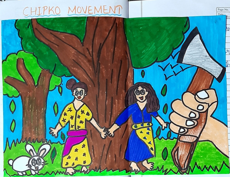 Google Doodle celebrates 45th anniversary of Chipko Movement | Internet &  Social Media News | Zee News